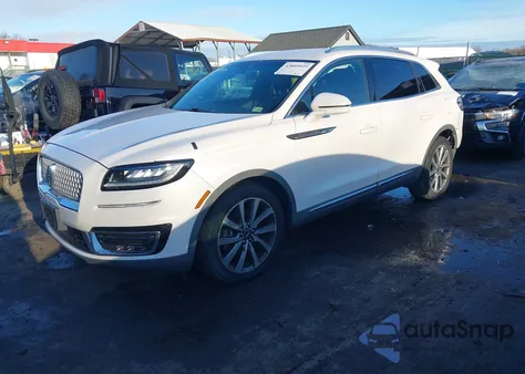 2019 Lincoln Nautilus Select из США, поврежденный, VIN 2LMPJ8K90KBL40532